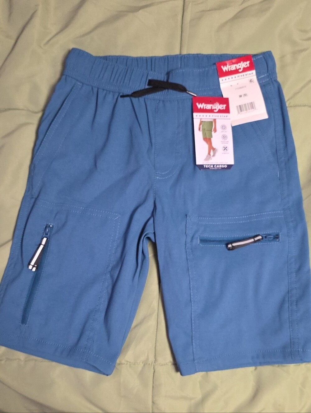 Wrangler® Boy's Tech Cargo Shorts with Screen Cleaner